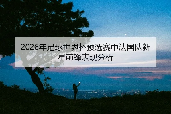 2026年足球世界杯预选赛中法国队新星前锋表现分析 | HTH Sports